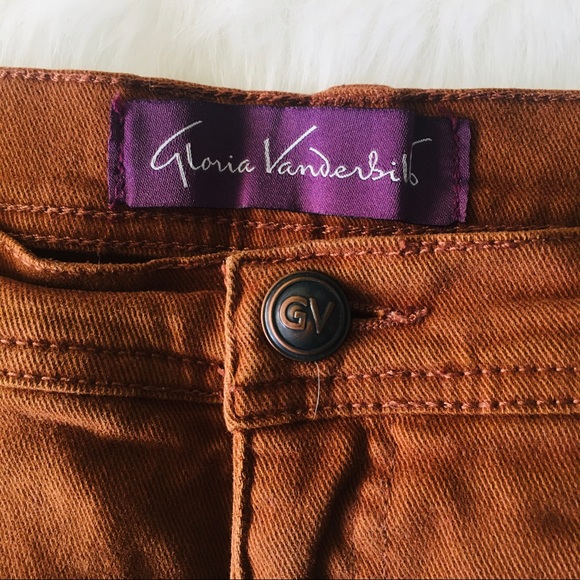 Gloria Vanderbilt Amanda Brown Rustic Jeans - Picture 5 of 9